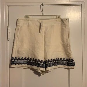 NWT J.Crew Linen Shorts
